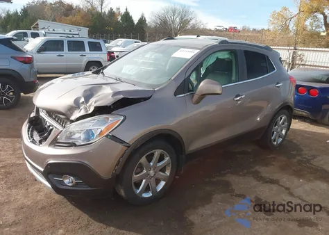 2013 Buick Encore Premium from USA, damaged, VIN KL4CJHSB0DB157538
